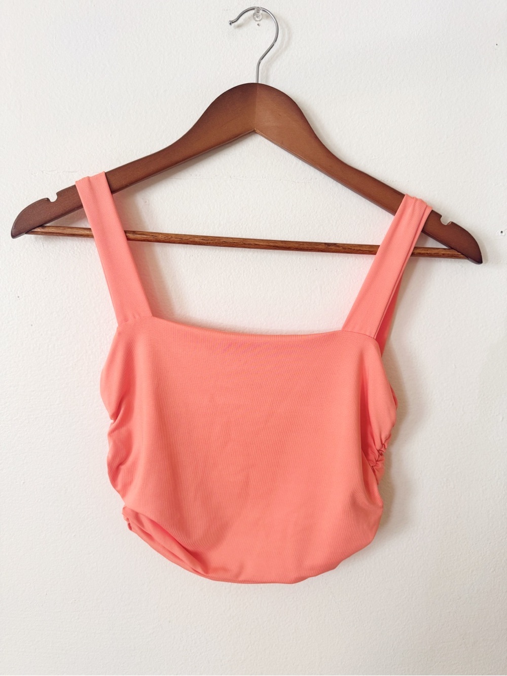SHEIN Coral Square Neck Cropped Tank Top small - Picture 2 of 5